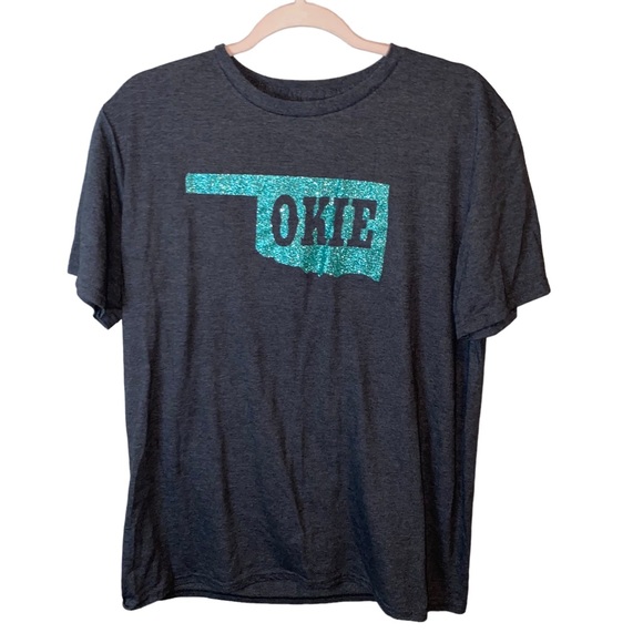 Gray Okie Short Sleeve Tee Shirt - Picture 1 of 4